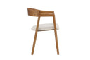 Ensemble de 2 - Chaise Tavi avec formes douces et organiques