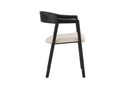 Ensemble de 2 - Chaise Tavi avec formes douces et organiques