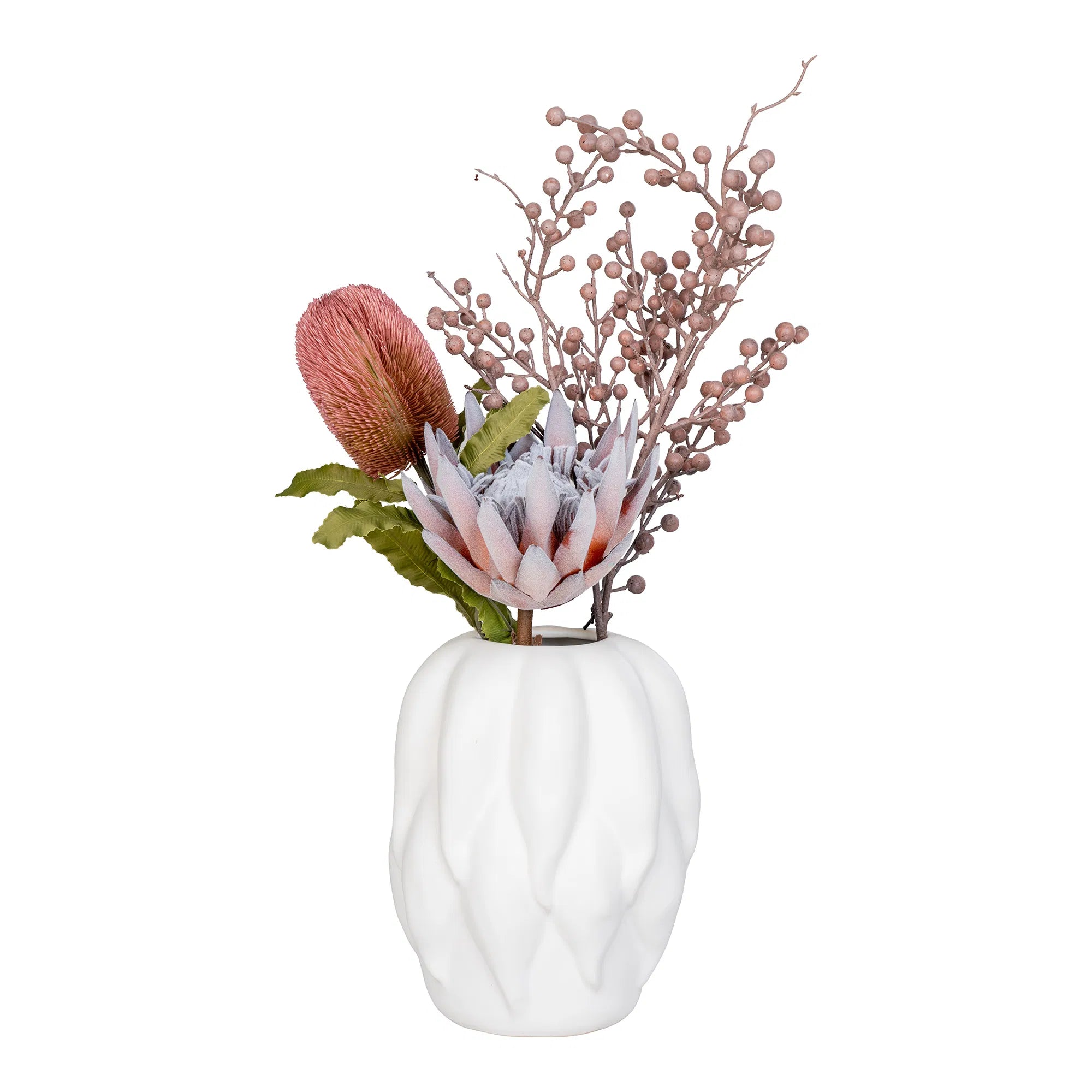 Vaas „Nerida“ – Keramiek in Beige