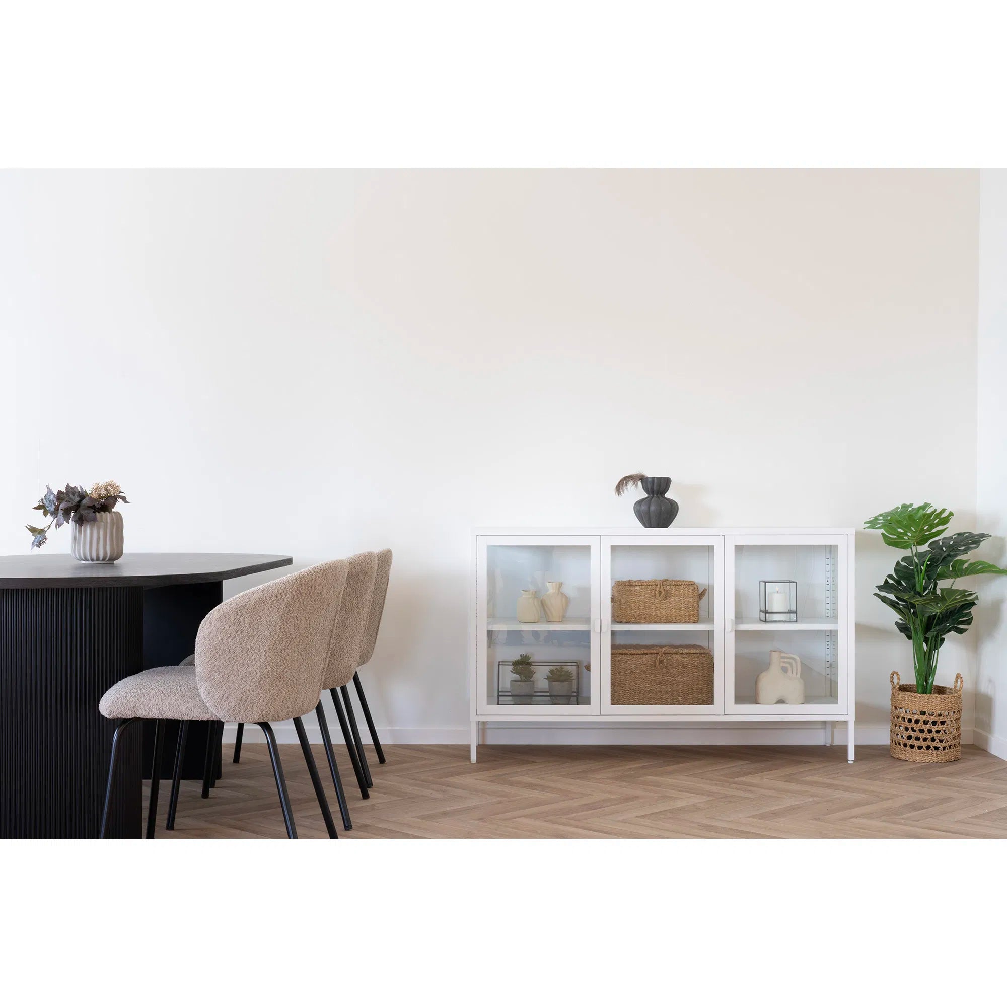 Vase « Lunara » – Céramique en Noir