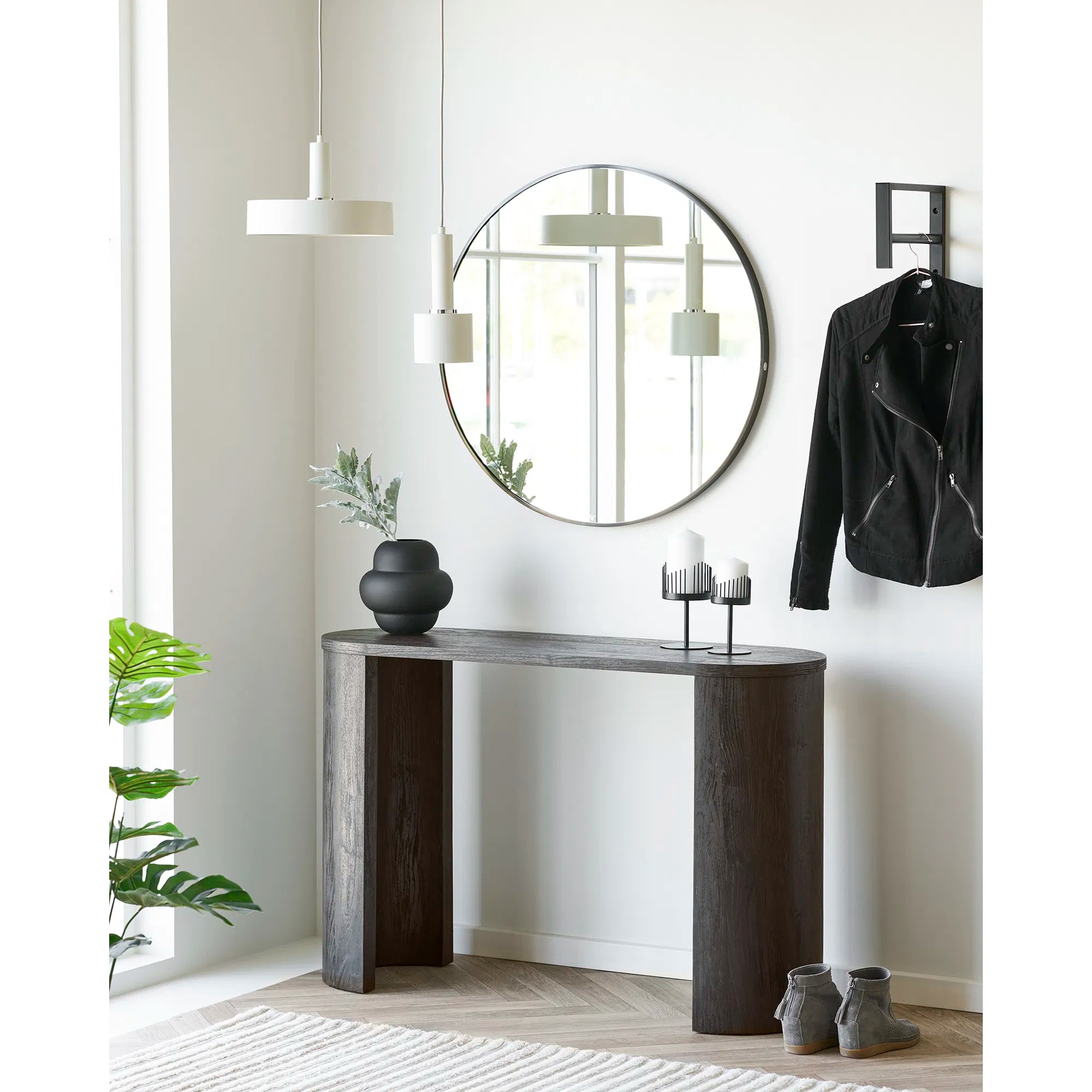 Vase Noir – Glas in sculpturale vorm