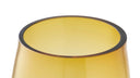 Vase Finn - en verre orange doré