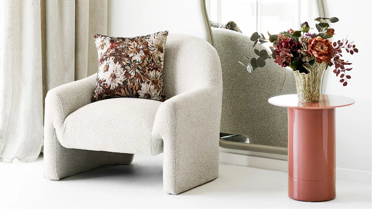Vaas Dune - van keramiek in een warme zandtint