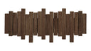 Vestiaire Minimalistic - en bois de chêne brun foncé