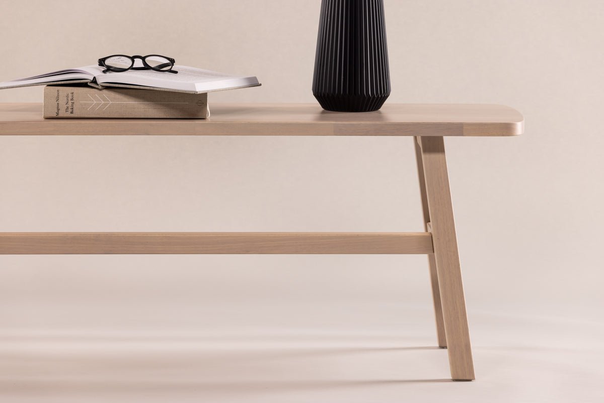 Zitbank "Yucca" – Van nobel wit gewassen hout