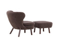 Designer Lounge Sessel Eldvik – Teddy-Optik Bruin