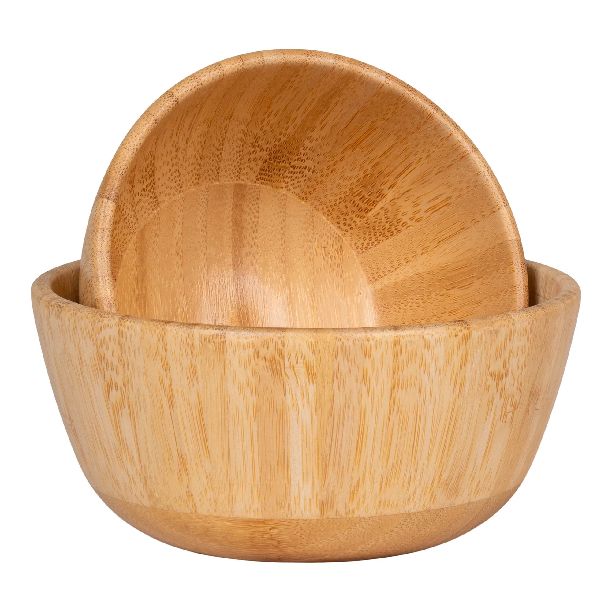 Kom "Chefalu" – Natuurlijk bamboe set (2-delig)