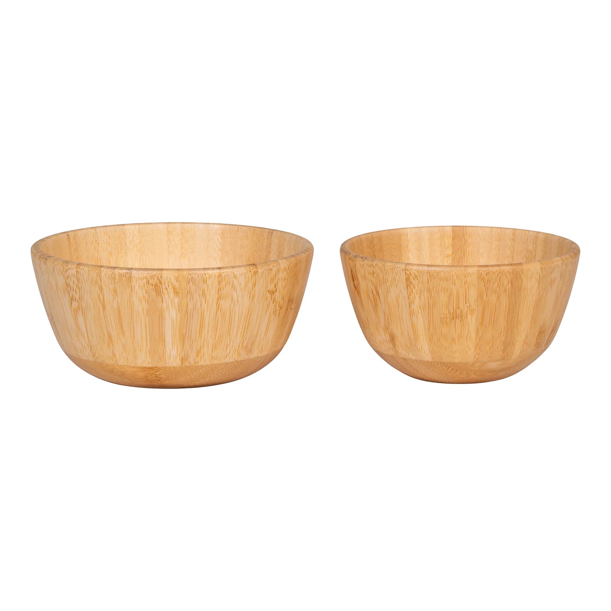Kom "Chefalu" – Natuurlijk bamboe set (2-delig)