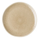 Teller Keldira – vervaardigd uit steengoed in beige (set van 4)