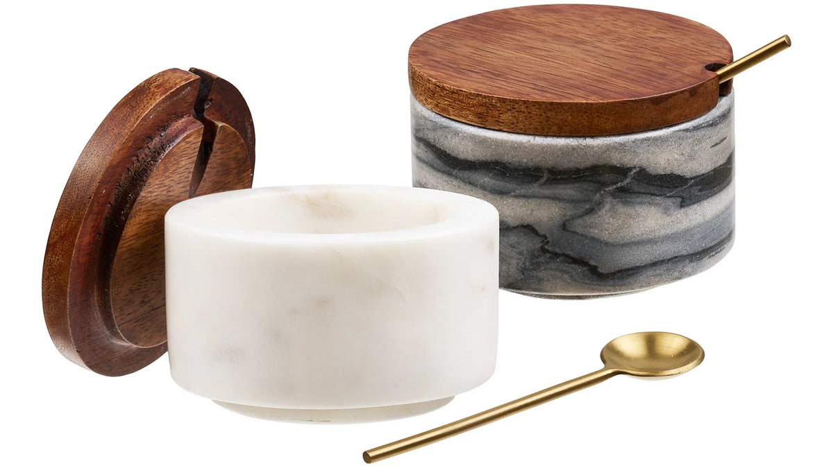 Lot de 2 bocaux de conservation Chango - avec cuillère assortie