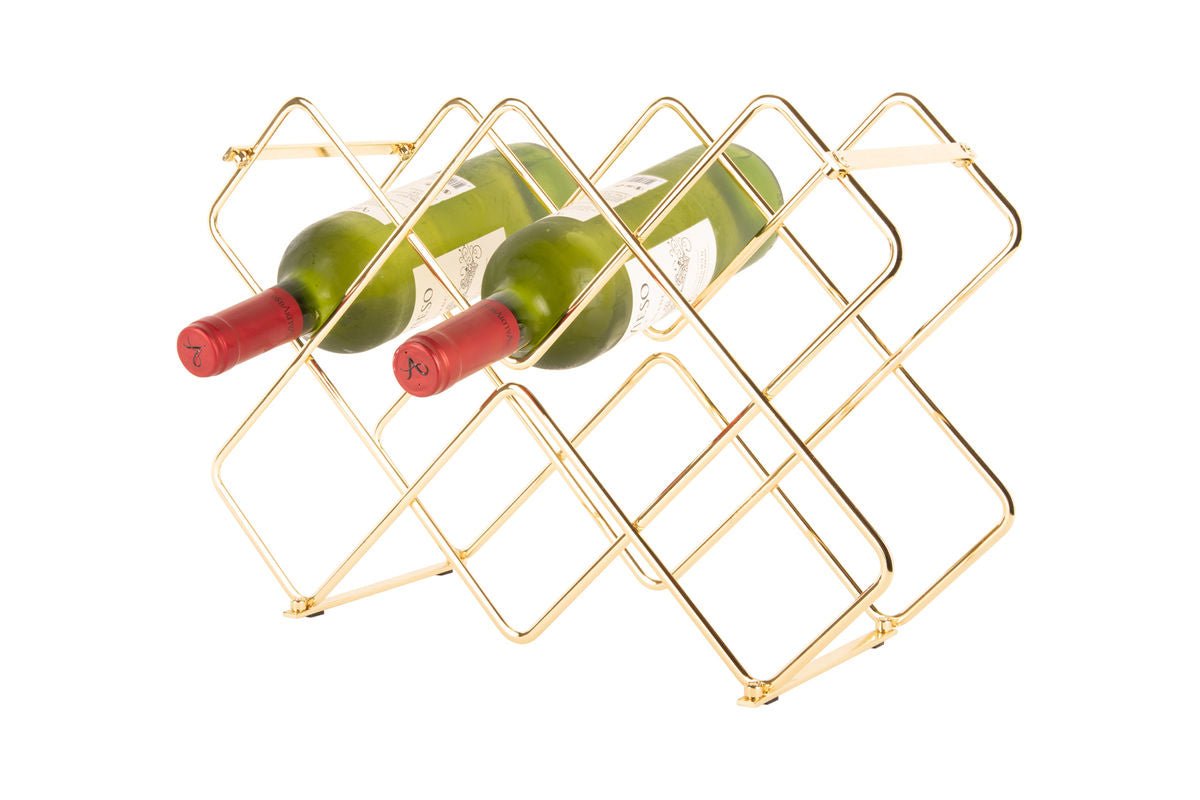 Wijnrek Selio – Wandrek van ijzer voor stijlvolle wijnopslag