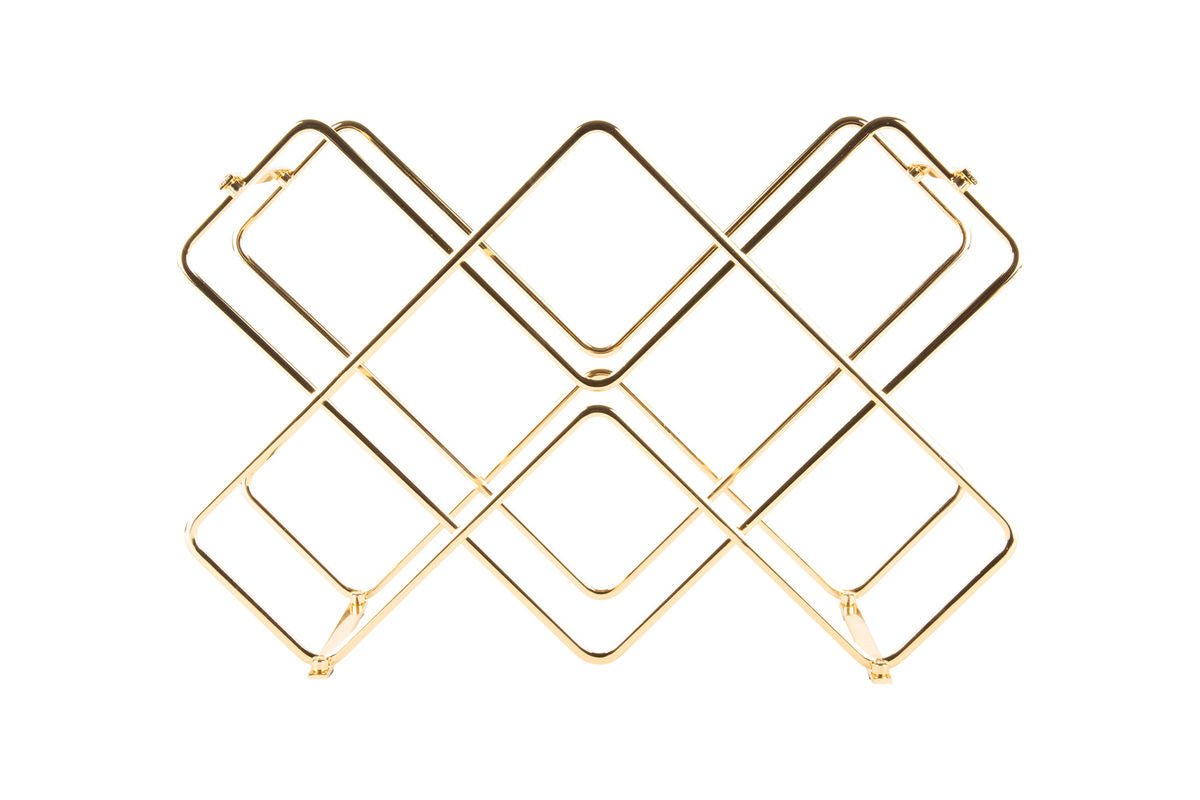 Wijnrek Selio – Wandrek van ijzer voor stijlvolle wijnopslag