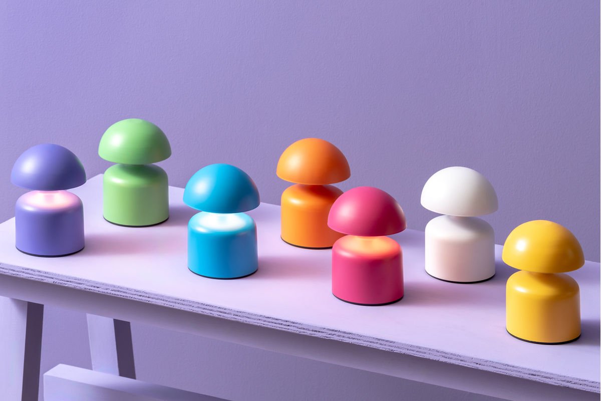 Lampe de table Budapest - Lampe design en fer avec LED