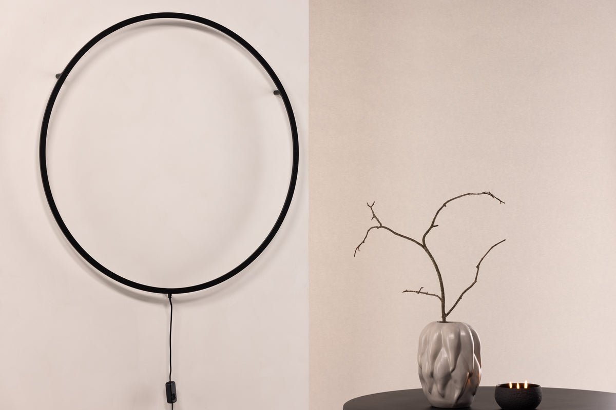 Applique murale « Noel » – Design rond unique avec LED