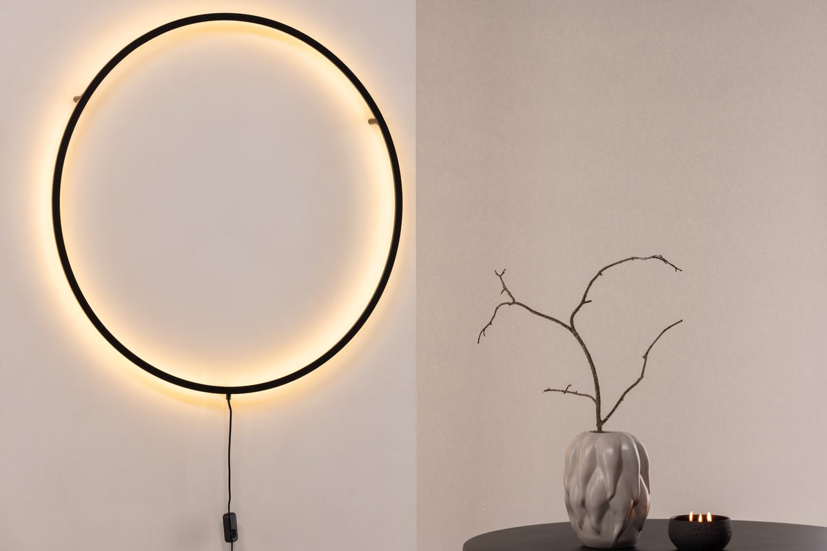 Wandlamp „Noel" – Uniek rond ontwerp met LED's