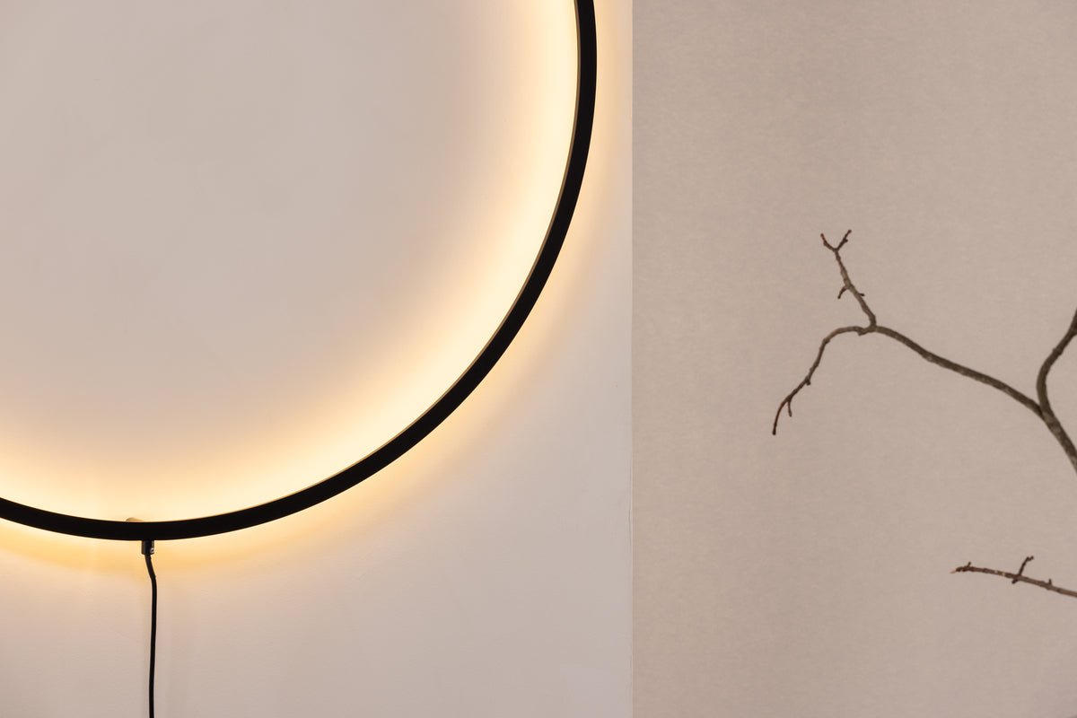 Wandlamp „Noel" – Uniek rond ontwerp met LED's