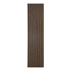 Panneaux acoustiques en noyer 240×60 cm (ensemble de 2)