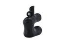 Vase Calvera 19 cm – sculpturaal designobject in Wit oder Zwart