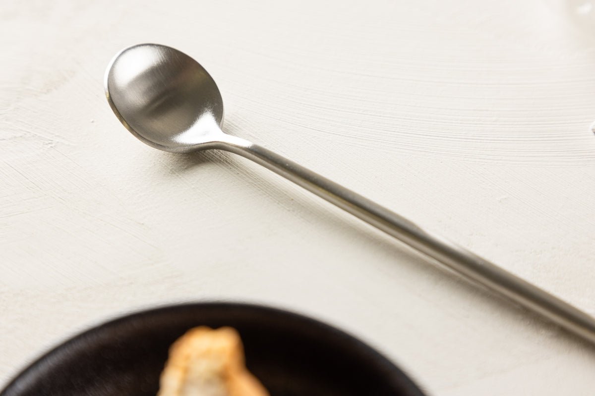 Lepelset Emil - van zilverkleurig roestvrij staal