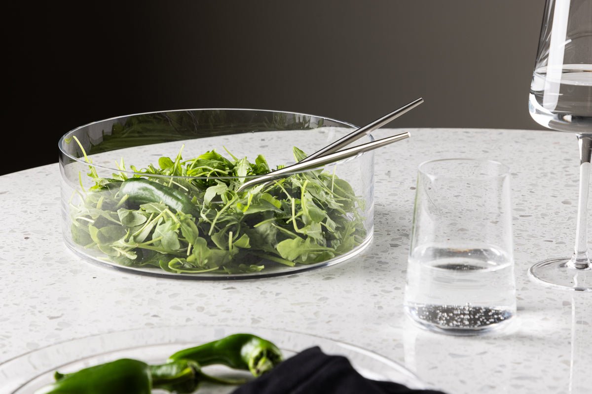 Kom Mira - set van 2 van glas, Ø 25 cm