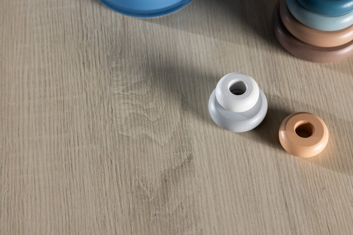 Kindertafelset Nordi – tafel & 2 krukken in Scandinavisch design