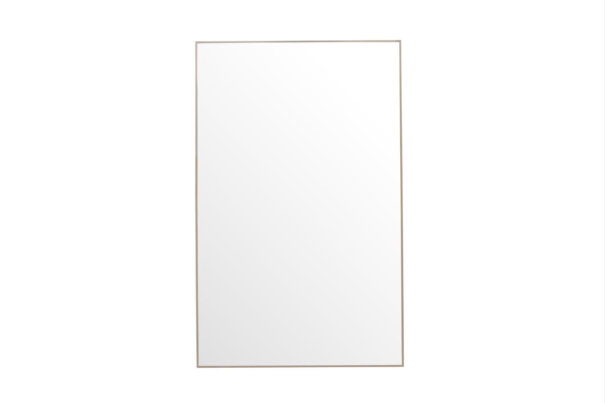 Spiegel Morina – met aluminiumframe in Beige of zilver