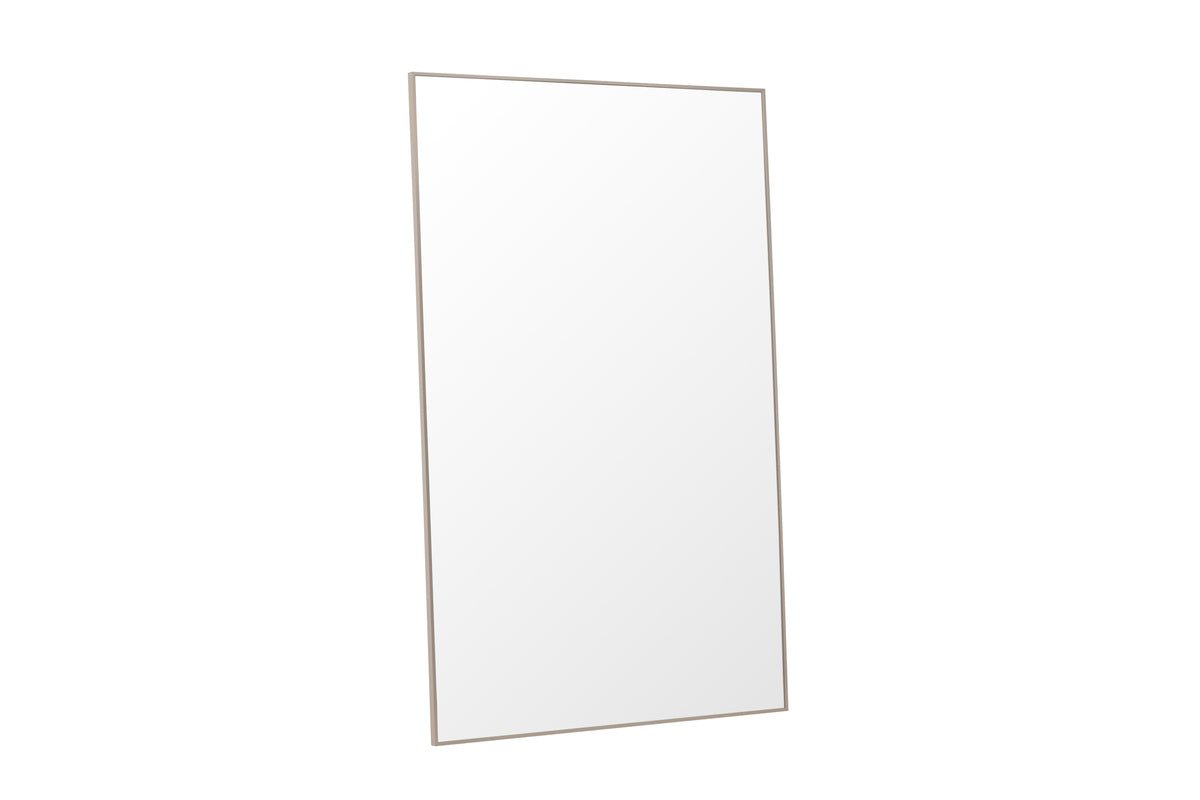 Spiegel Morina – met aluminiumframe in Beige of zilver