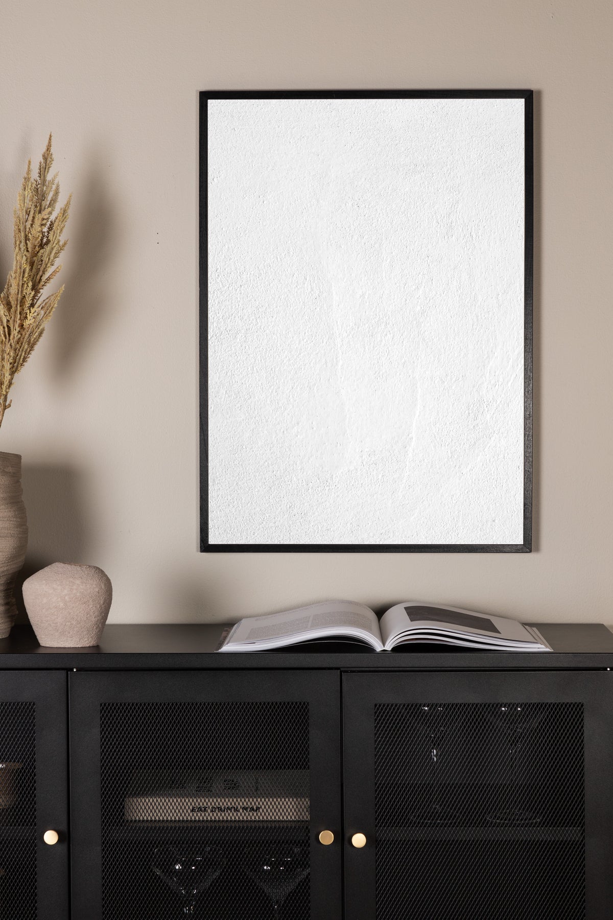 Poster Bruit blanc en papier de haute qualité