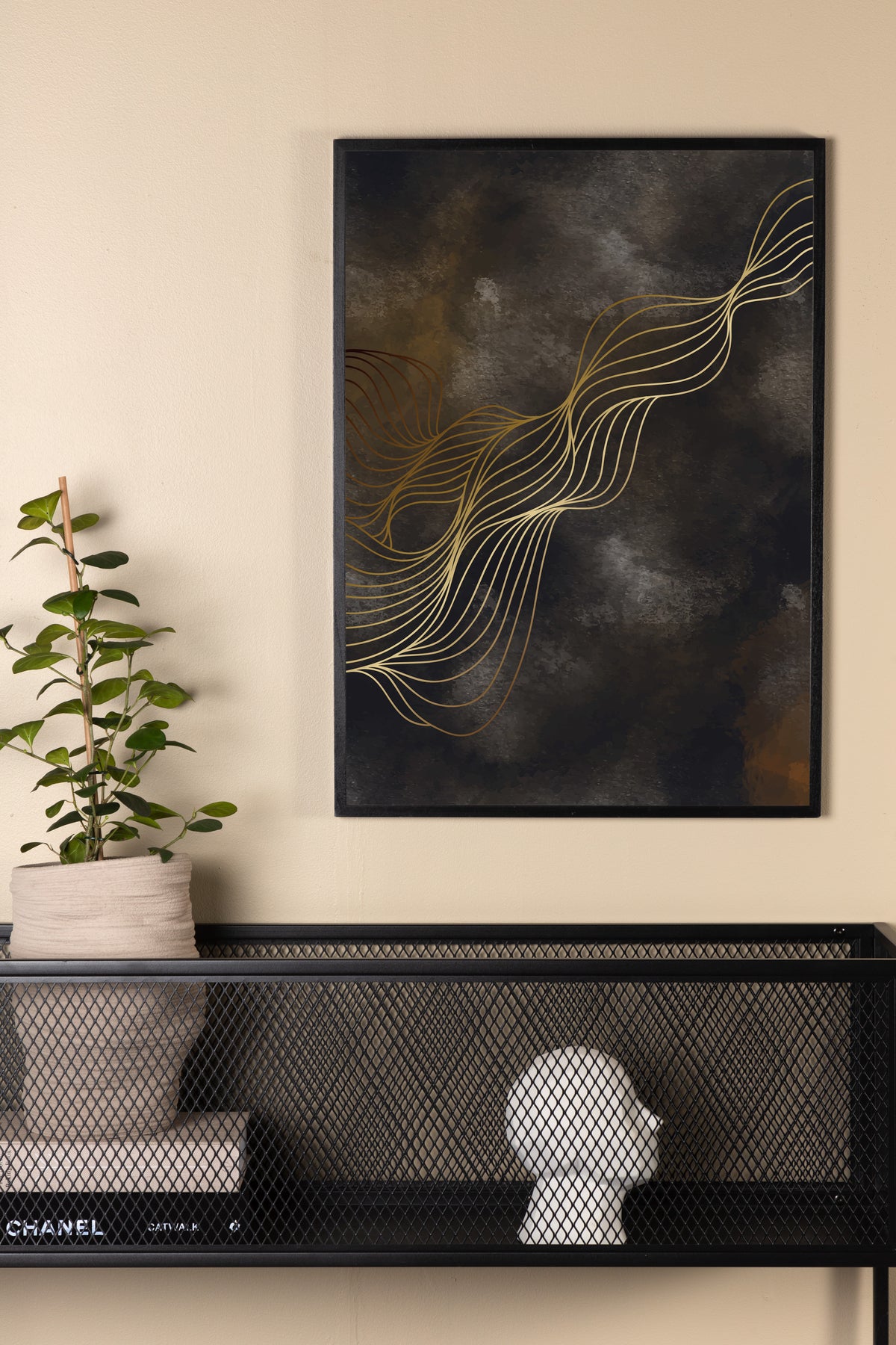 Poster Poussière d'Or en papier de haute qualité