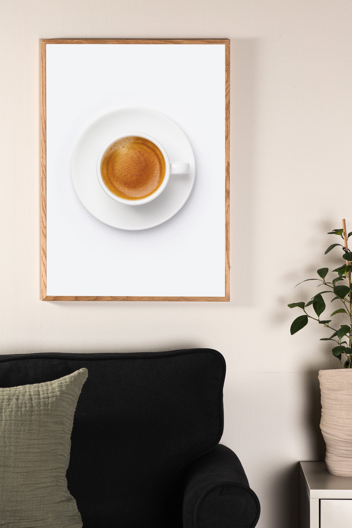 Poster Espresso aus hochwertigem Papier