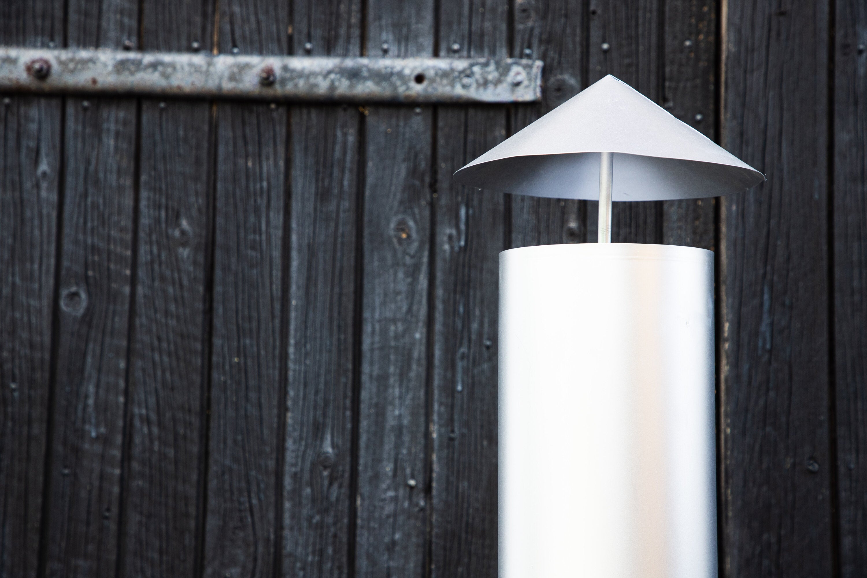 Terraskachel Lio - van zilverkleurig staal