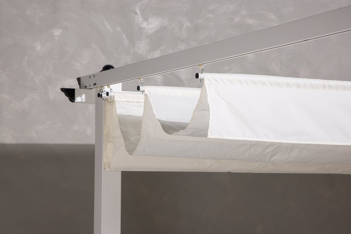 Tuinpaviljoen Cleo - met wit polyester dak