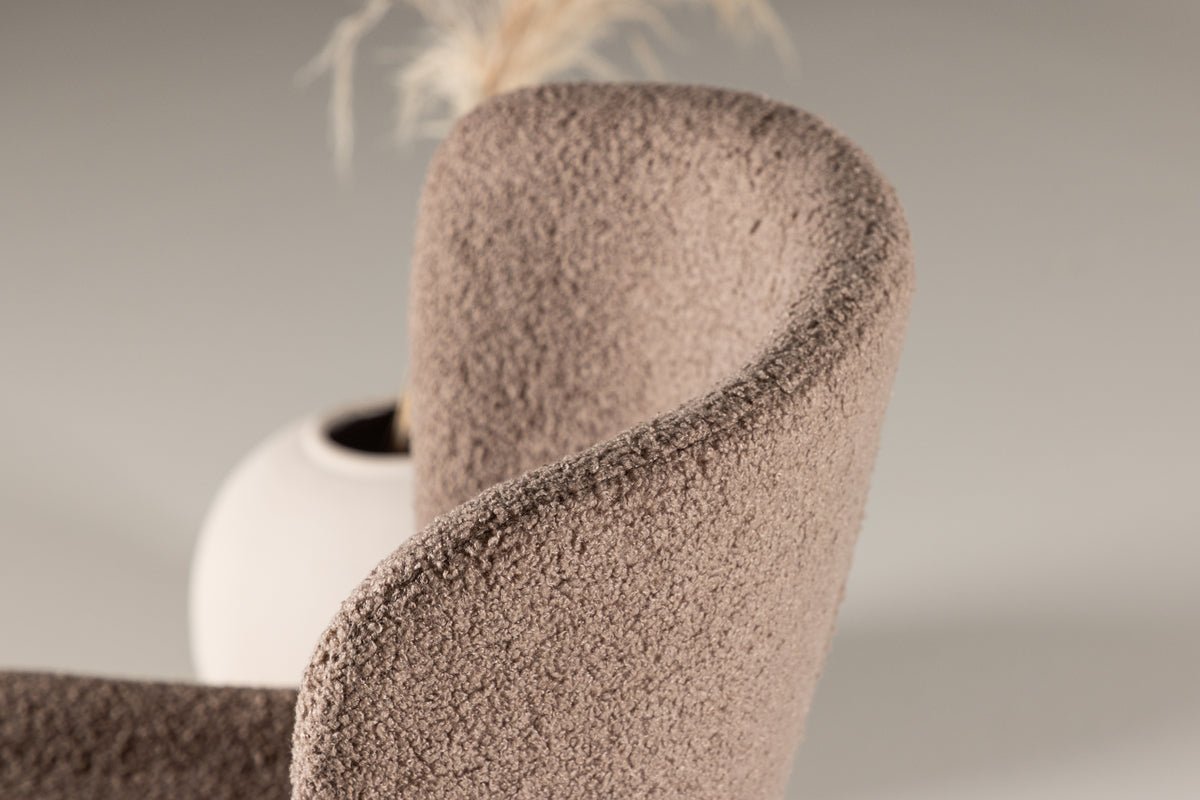 2-delige set - stoel Parisienne in Donkerbruin