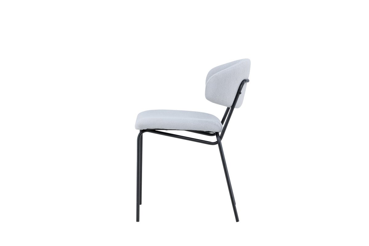 2-delige set - stoel Antarctica met zachte Bouclé - Stof