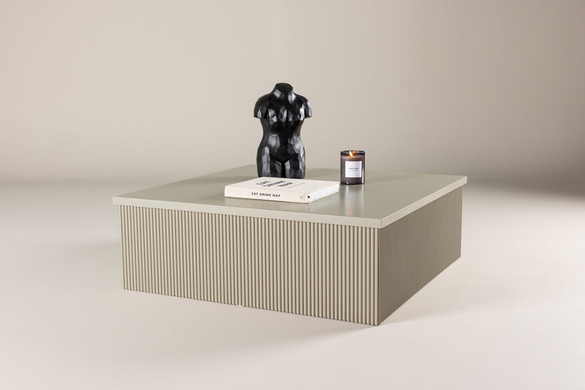 Salontafel Aventus - in dlem Beige oder Zwart