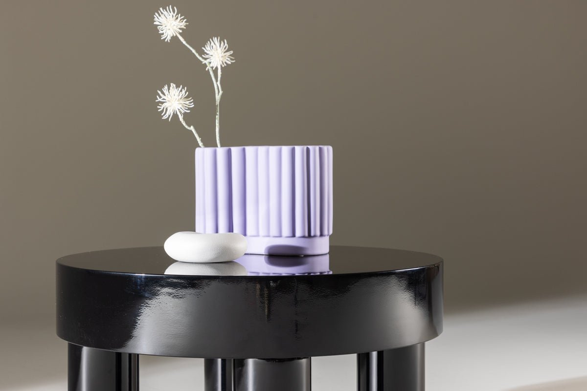 Salontafel/bijzettafel Maron - in glanzend Zwart