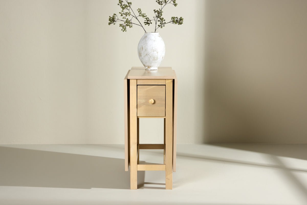 Table à manger Martha - table à manger rectangulaire extensible blanchie