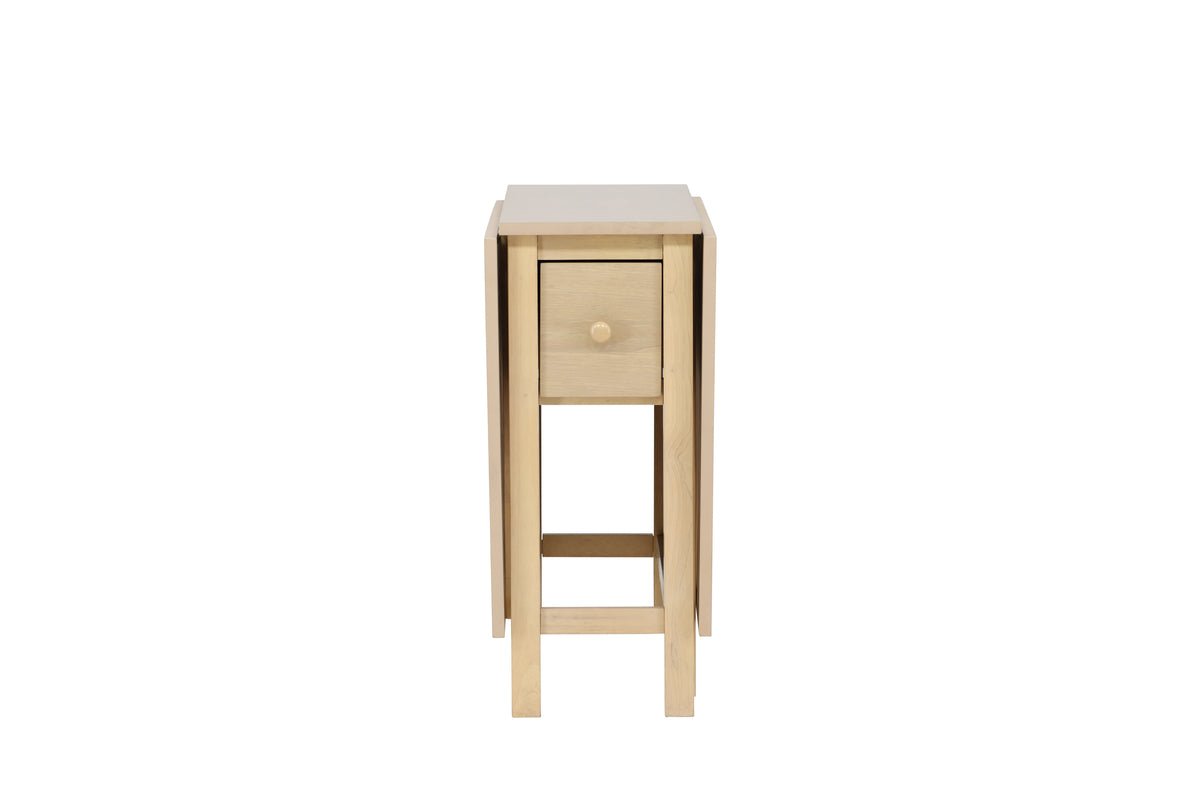 Table à manger Martha - table à manger rectangulaire extensible blanchie
