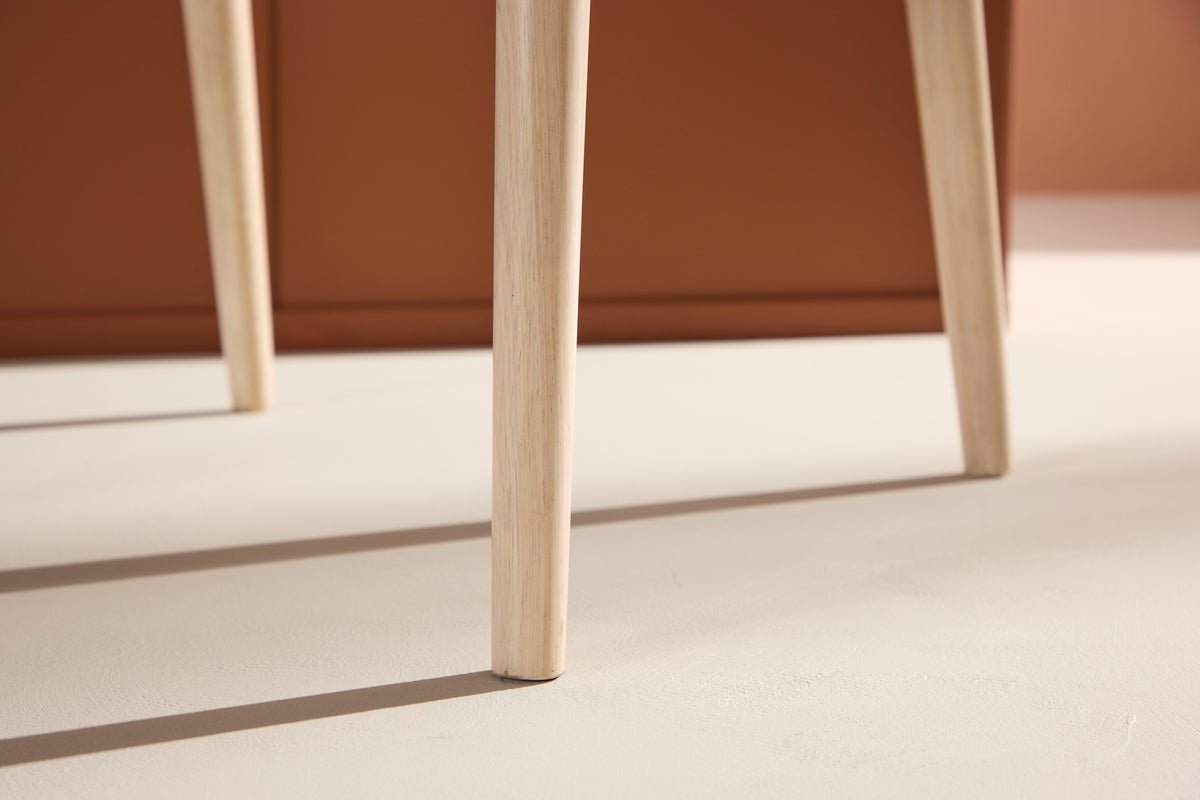 2-delige set - stoel Ländle in witgewassen Scandinavisch design