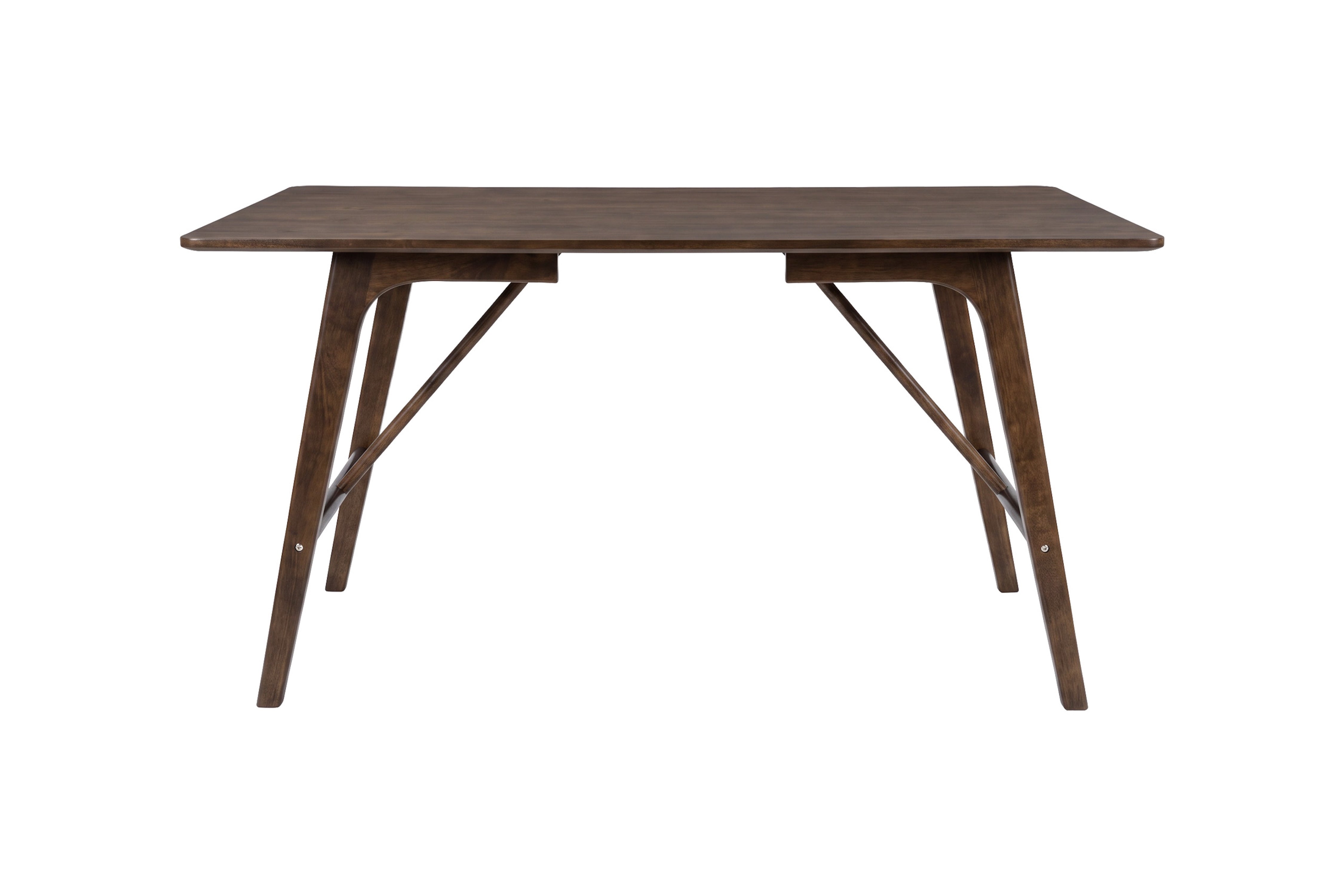 Eettafel Virelo - rechthoekig ontwerp in Donkerbruin