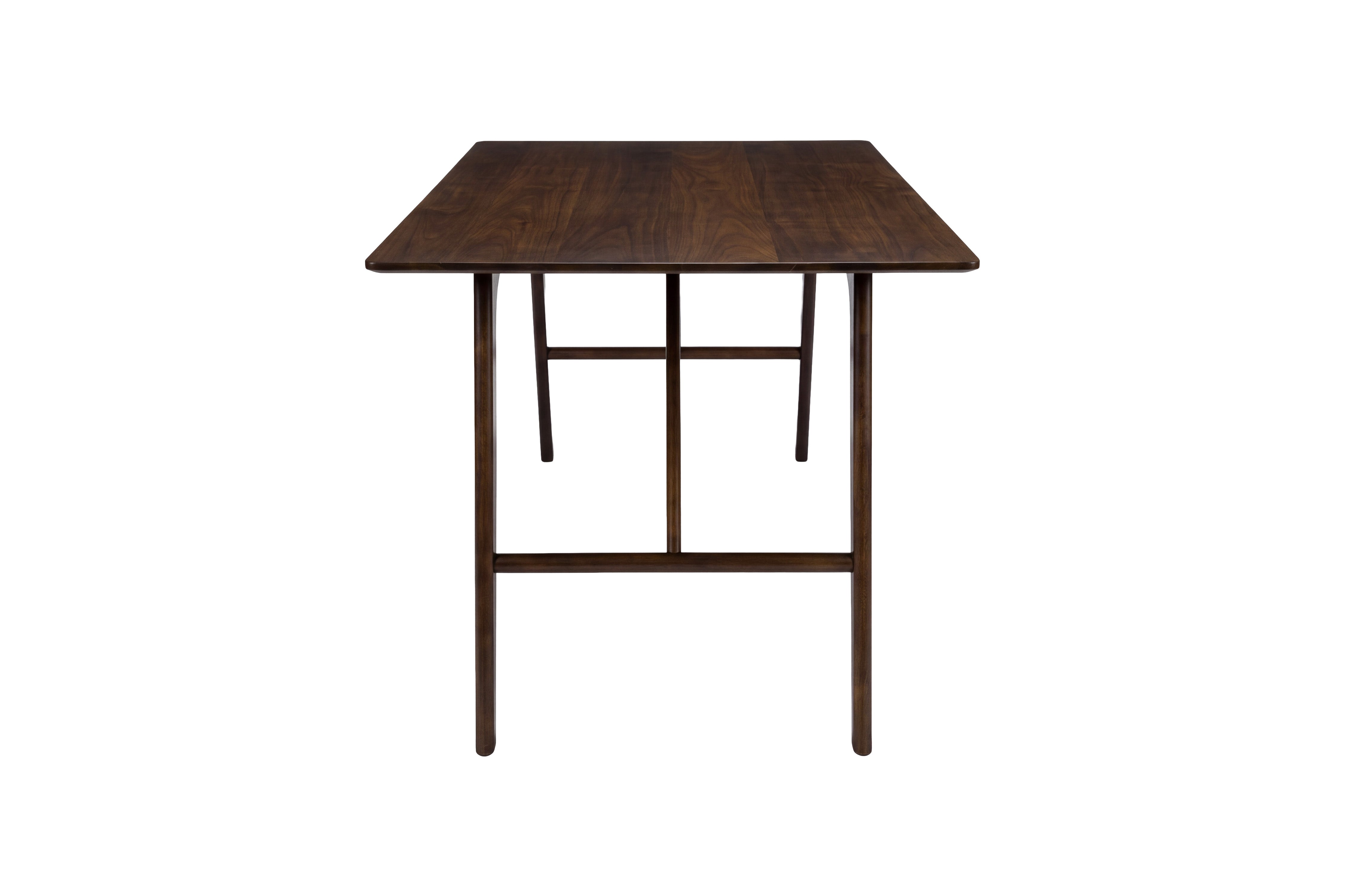 Eettafel Virelo - rechthoekig ontwerp in Donkerbruin
