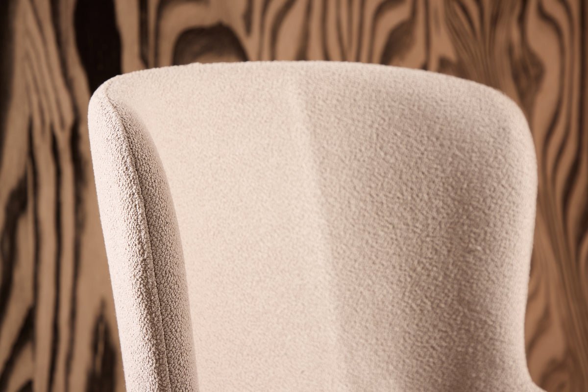 2-delige set - stoel Marie met bouclé bekleding