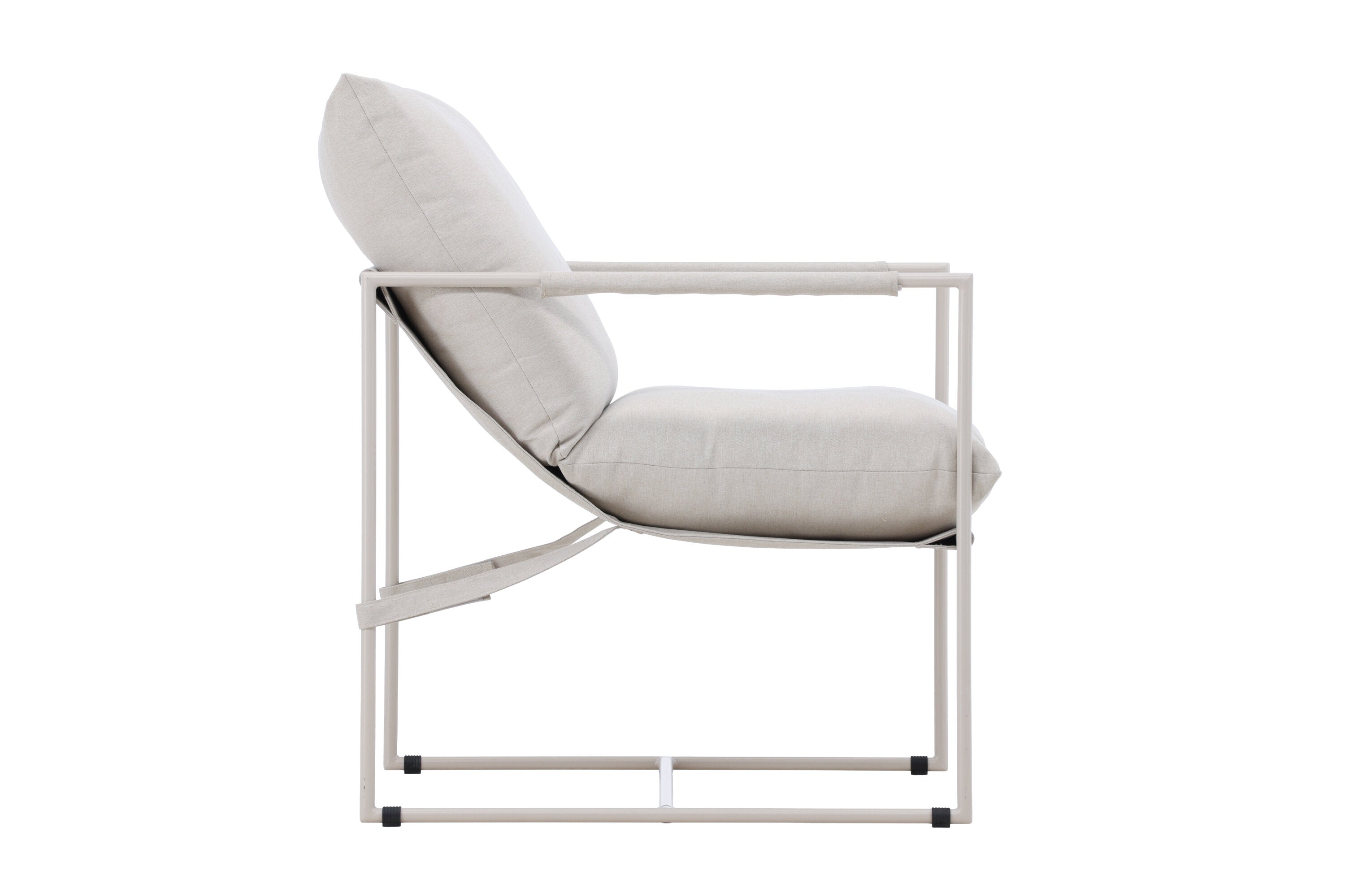 Stoel Brika - In Beige met zitkussen