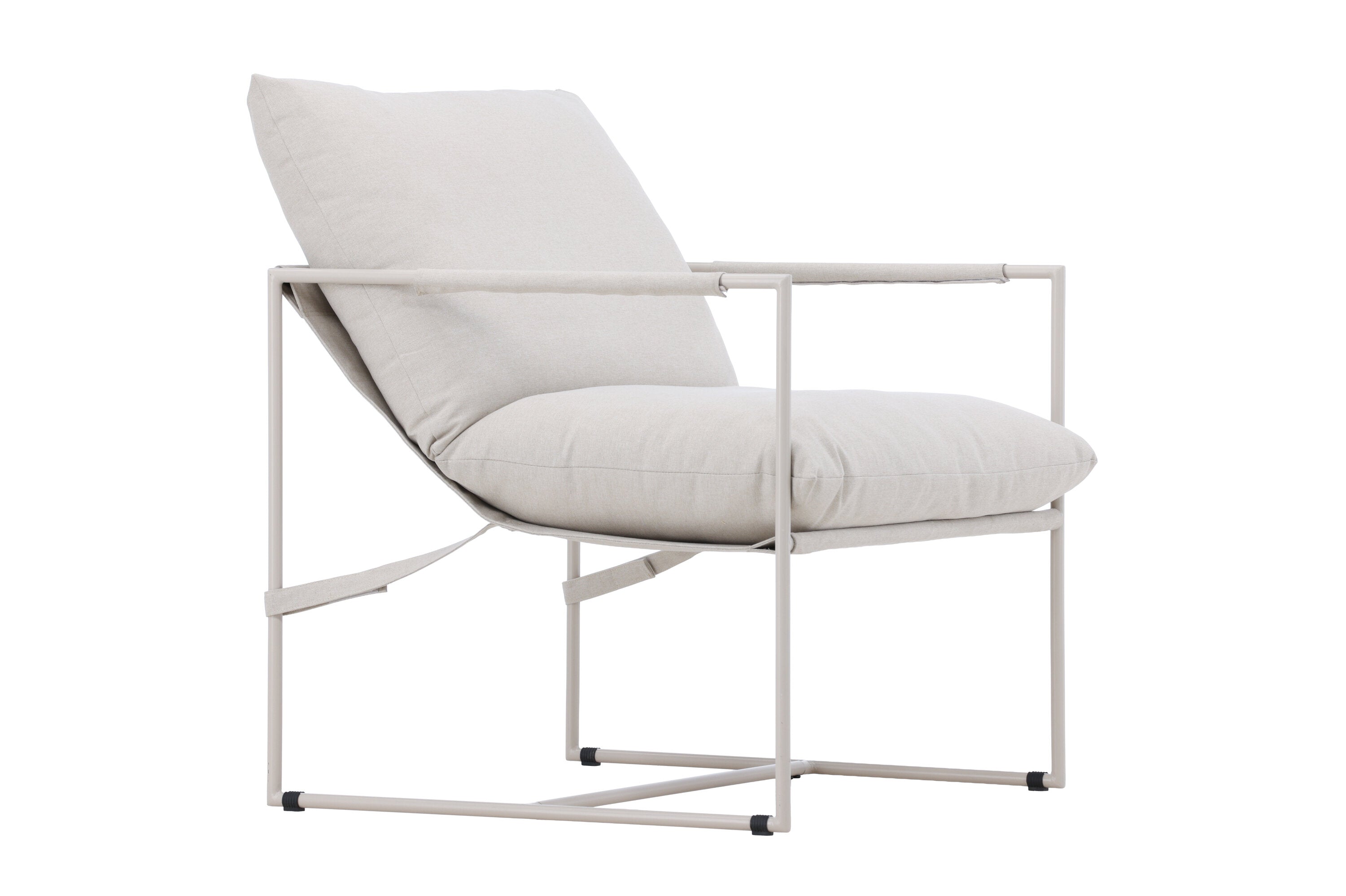 Stoel Brika - In Beige met zitkussen