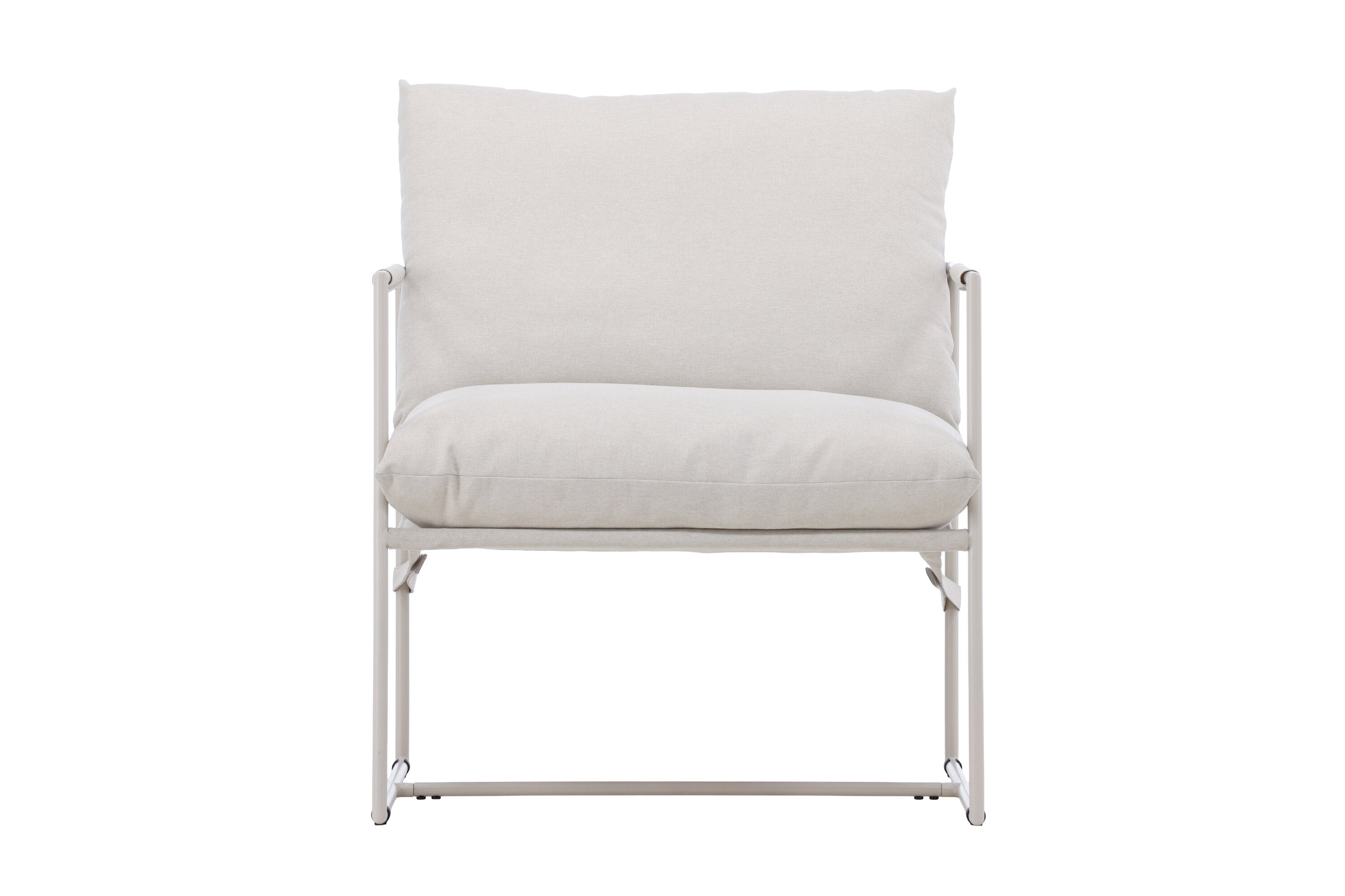 Stoel Brika - In Beige met zitkussen