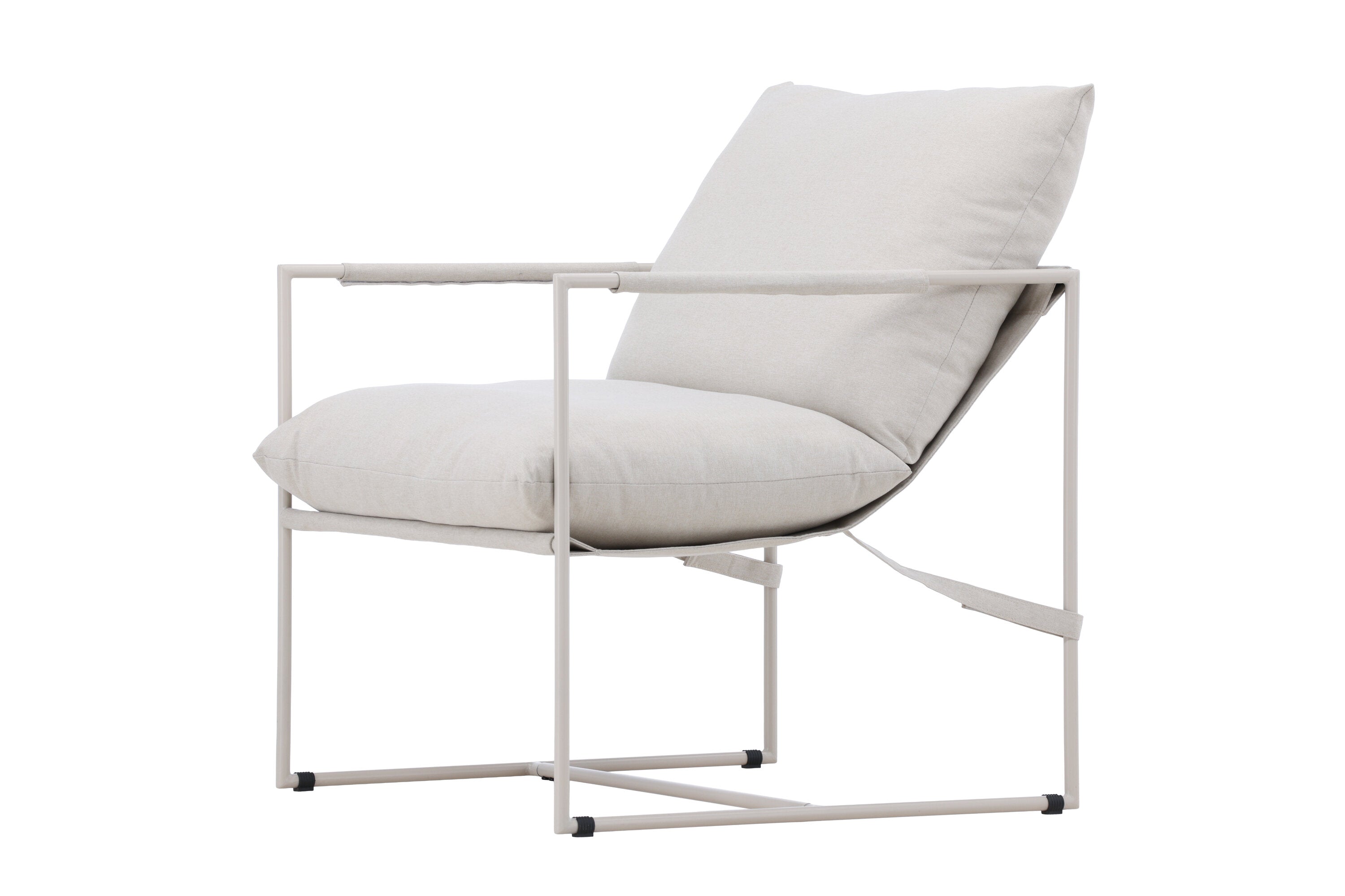 Stoel Brika - In Beige met zitkussen