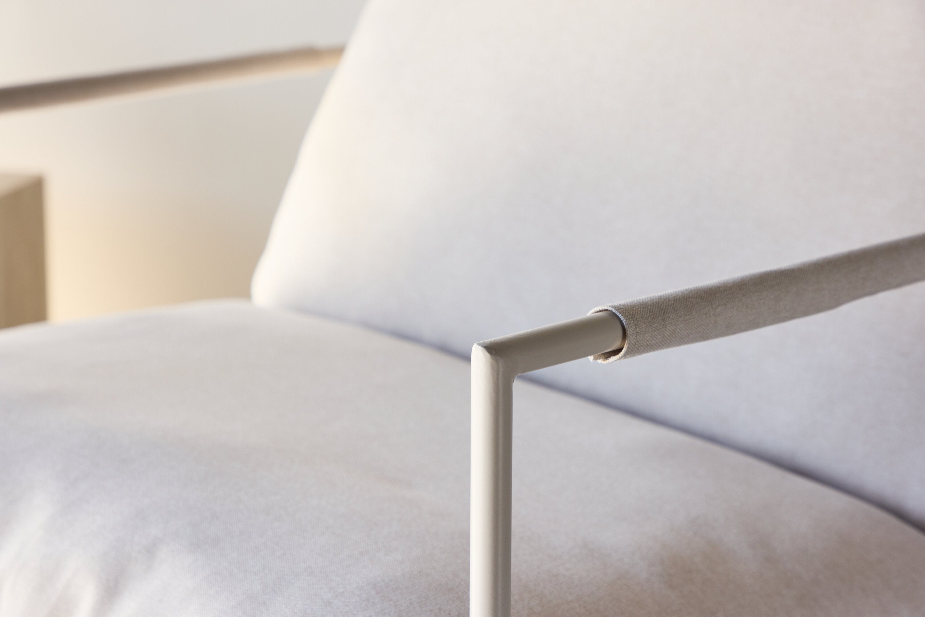 Stoel Brika - In Beige met zitkussen