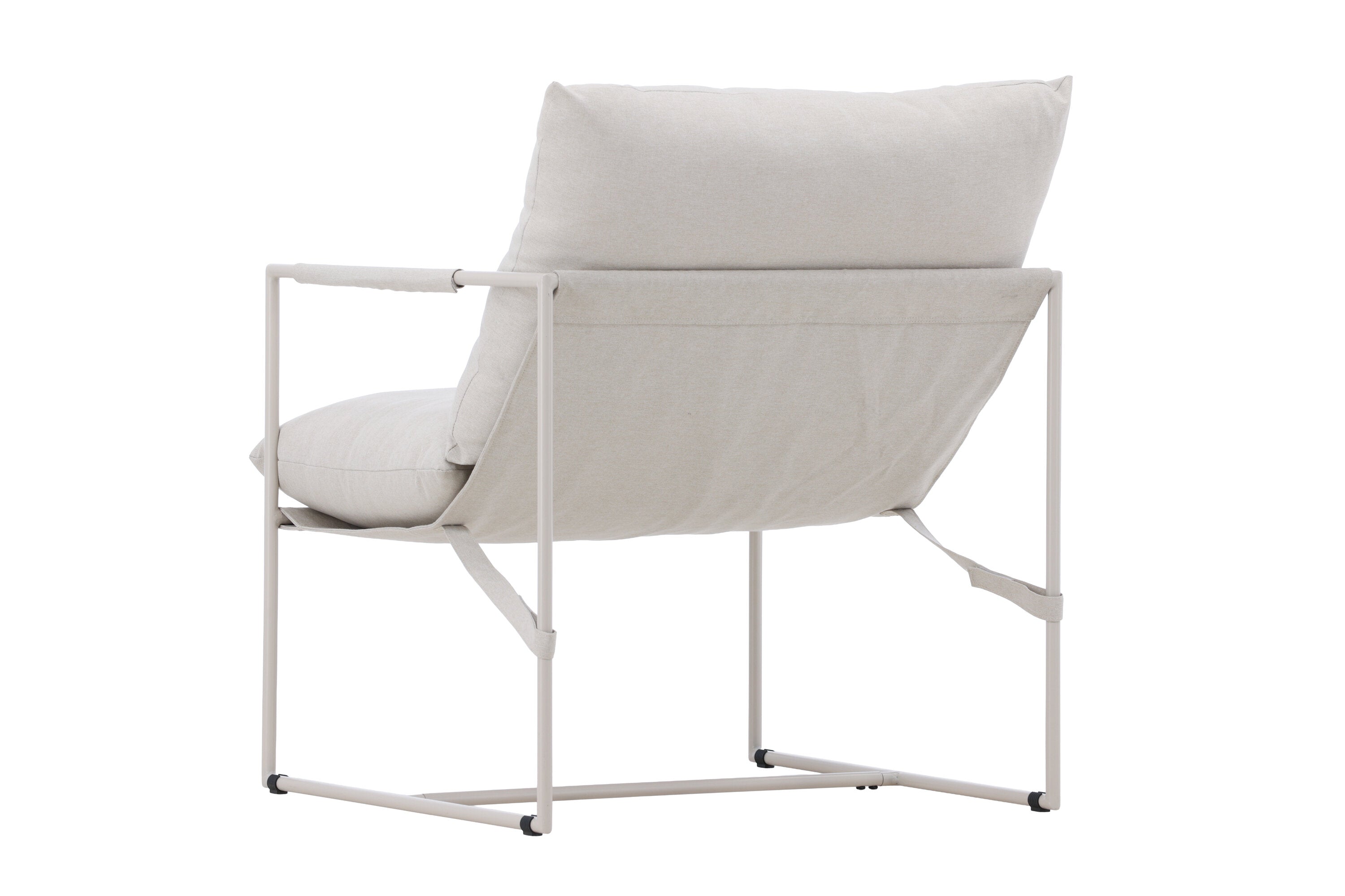 Stoel Brika - In Beige met zitkussen