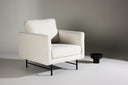 Fauteuil Cloud - Intemporel, clair & confortable en Blanc
