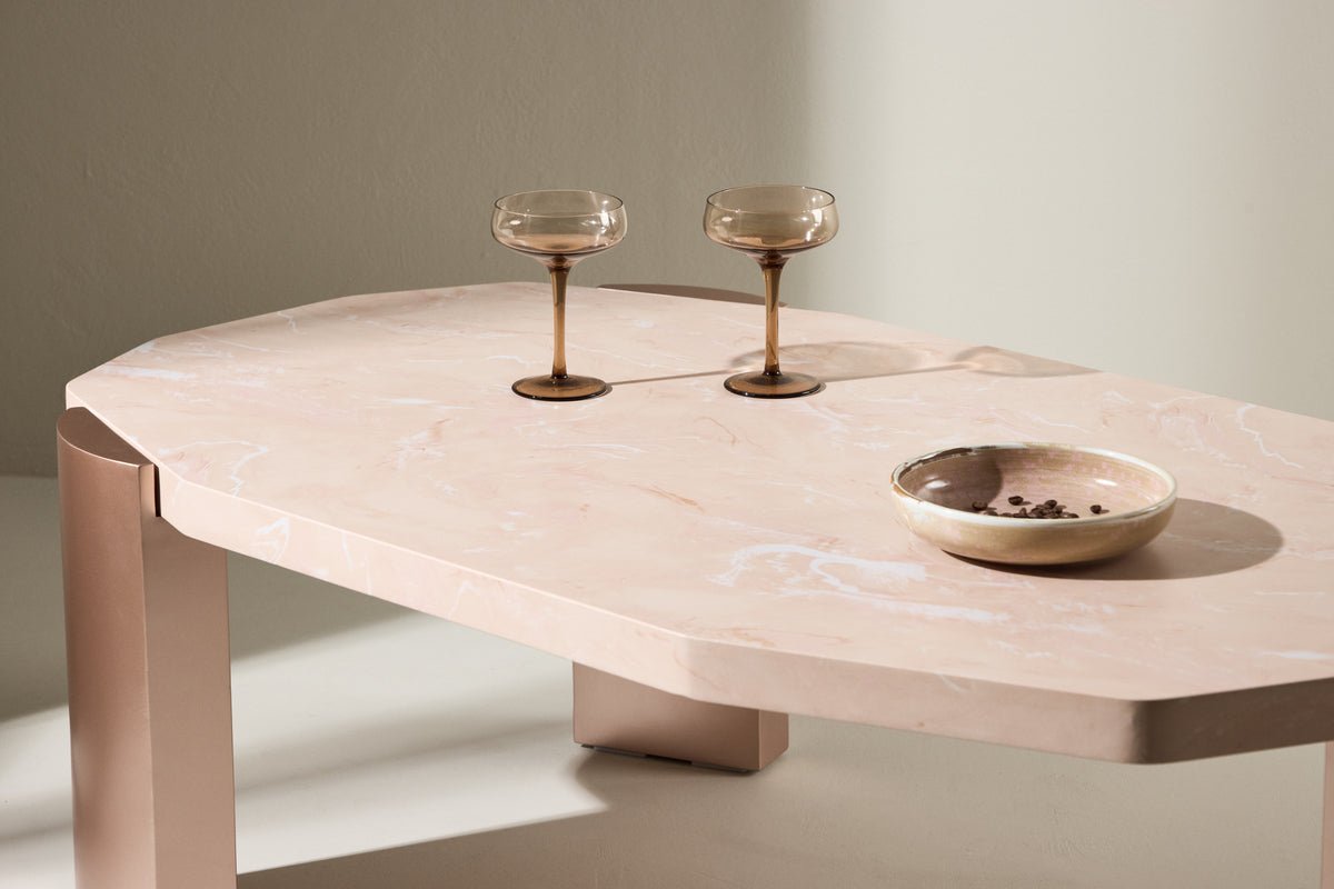 Table basse Rovena - avec 3 pieds